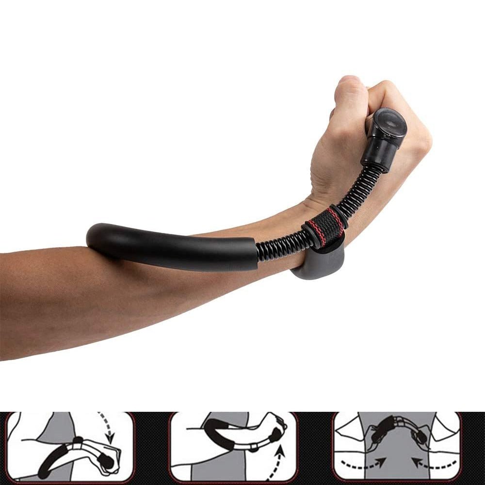 SH Fitness Adjustable Wrist & Forearm Strength Trainer | Grip Power Exerciser