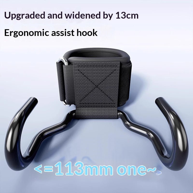 Home Fitness Pull Up Assistance Hook | Adjustable Resistance Training Support for Strength Workouts