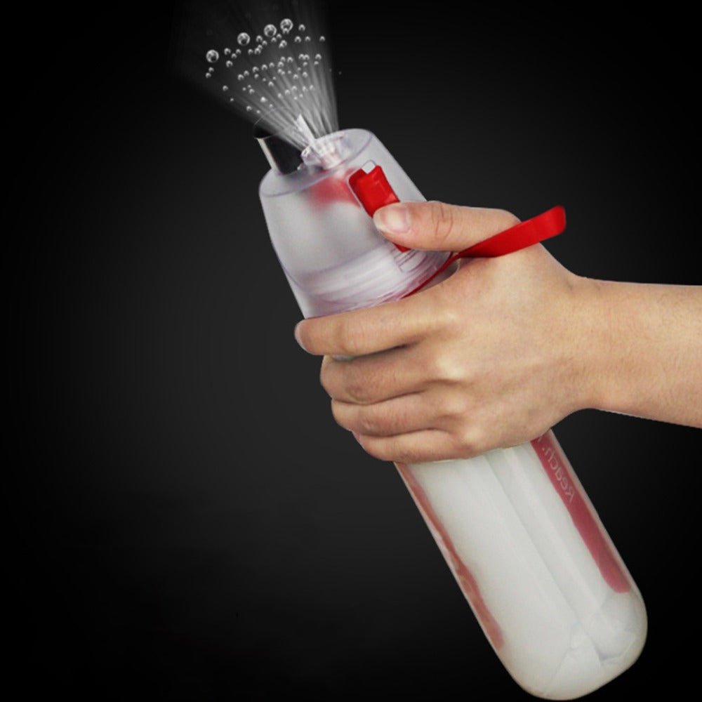 500ml Sports Water Bottle with Mist Spray | Insulated Cycling & Running Hydration Bottle