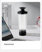 Electric Protein Shaker Bottle | 700ml Portable Automatic Mixing Cup with Magnetic Charging