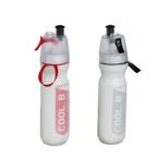 500ml Sports Water Bottle with Mist Spray | Insulated Cycling & Running Hydration Bottle