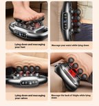 16-Head Deep Tissue Massage Gun | Adjustable Muscle Recovery & Full Body Percussion Massager