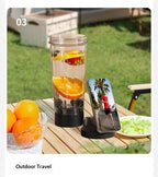 Electric Protein Shaker Bottle | 700ml Portable Automatic Mixing Cup with Magnetic Charging